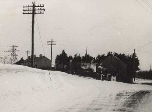 Snow at Plumstone Corner 1956